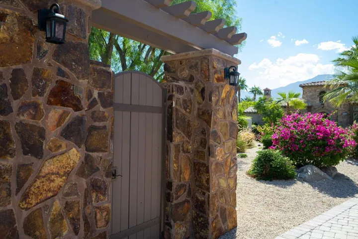 Pedestrian gate entry