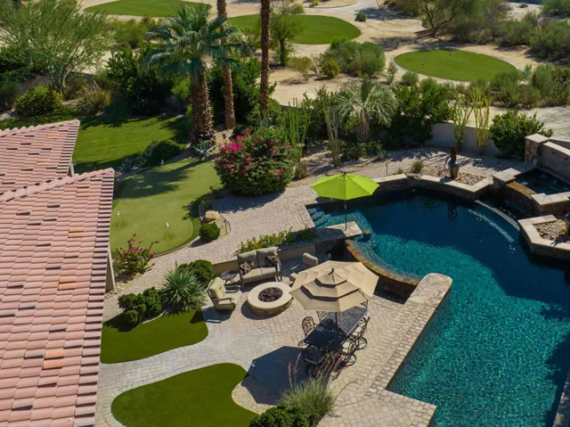 Neighboring golf course