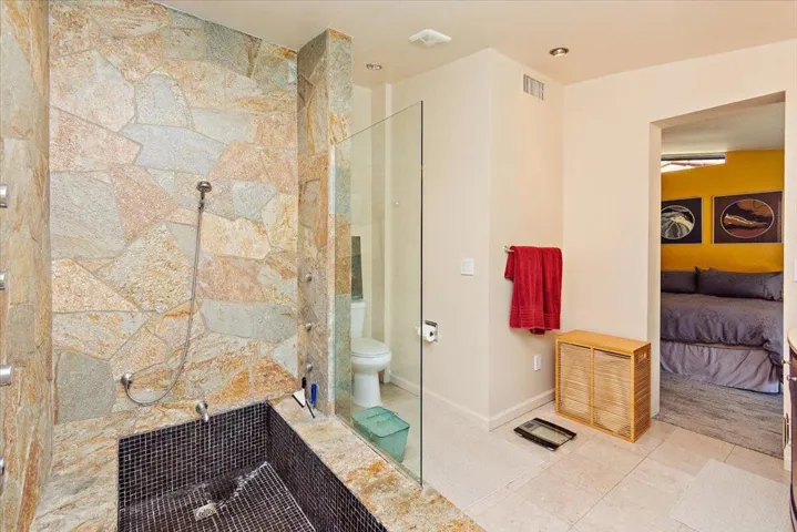 Master Bath with Sunken Tub/Shower