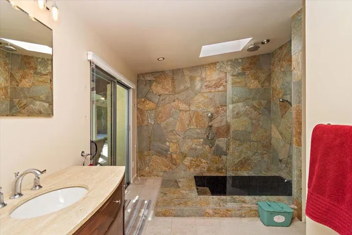 Master Bath with Sunken Tub/Shower