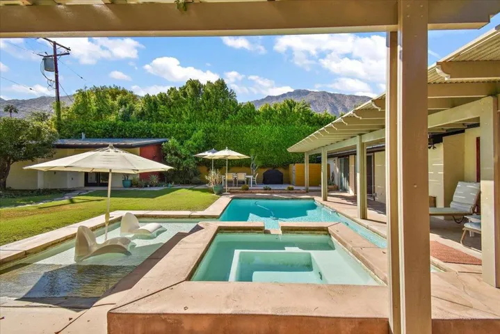Pool with Mountain Views