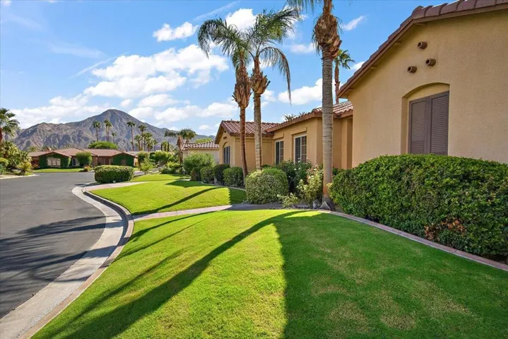 Side View of Home with Mountain Views