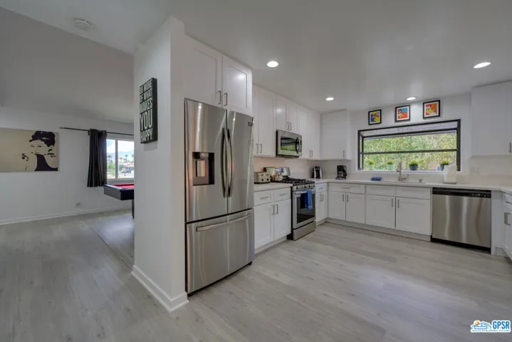 recently redone kitchen