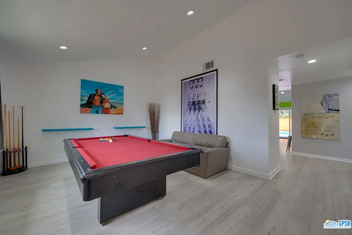 front living area/game room