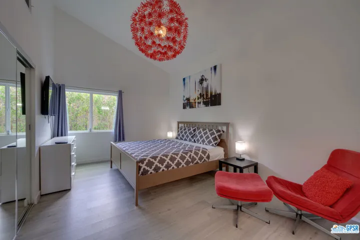 spacious primary bedroom