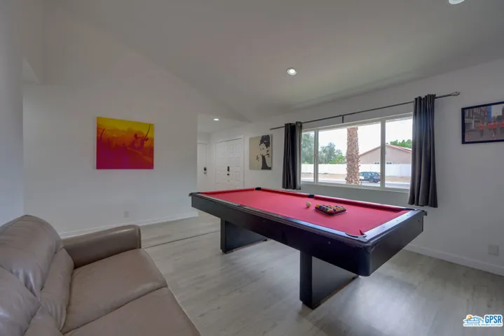 front living area/game room
