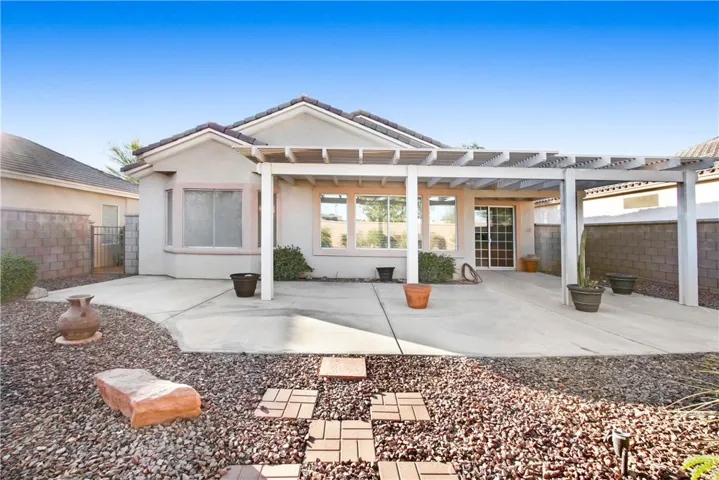 Spacious Patio area for relaxing and entertaining.