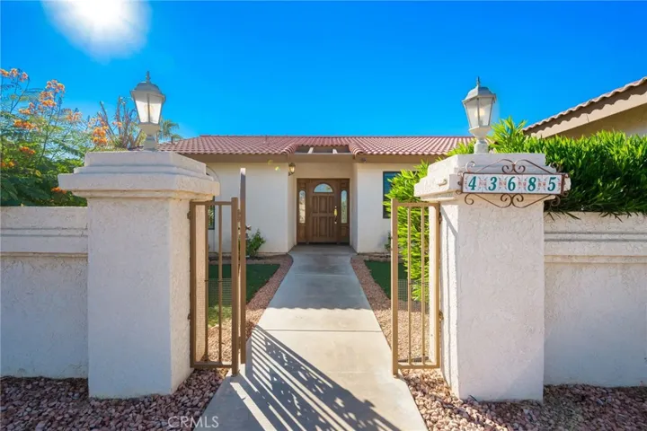 Exterior Front Courtyard Entry