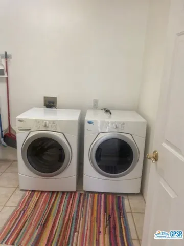 Separate laundry room