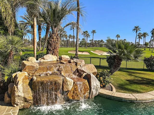 Enjoy the waterfall as you entertain!