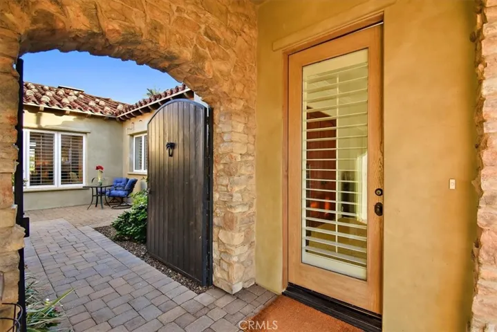 Entrance into casita