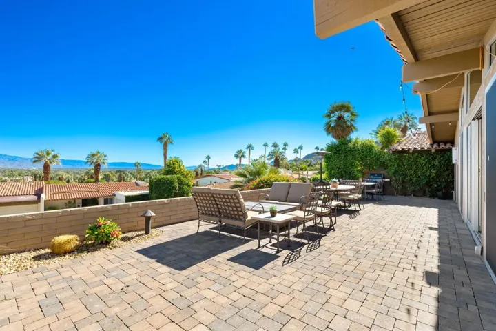 Pavers on entire patio