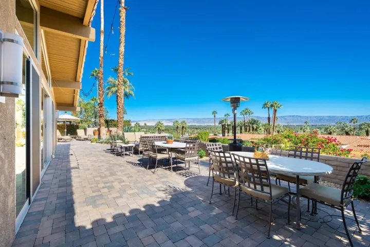 Big Views rear patio
