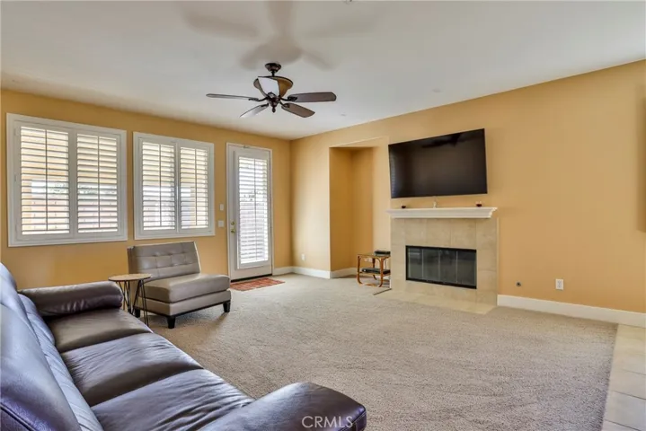 Plantation Shutters & Cozy Fireplace!