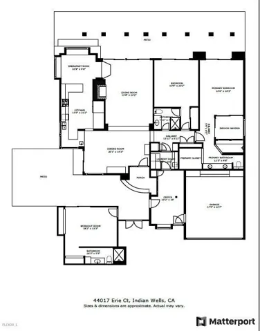 44017 Erie Ct - Floor Plan