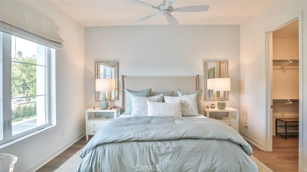 Primary suite feature walk-in closet and luxurious en-suite bath.