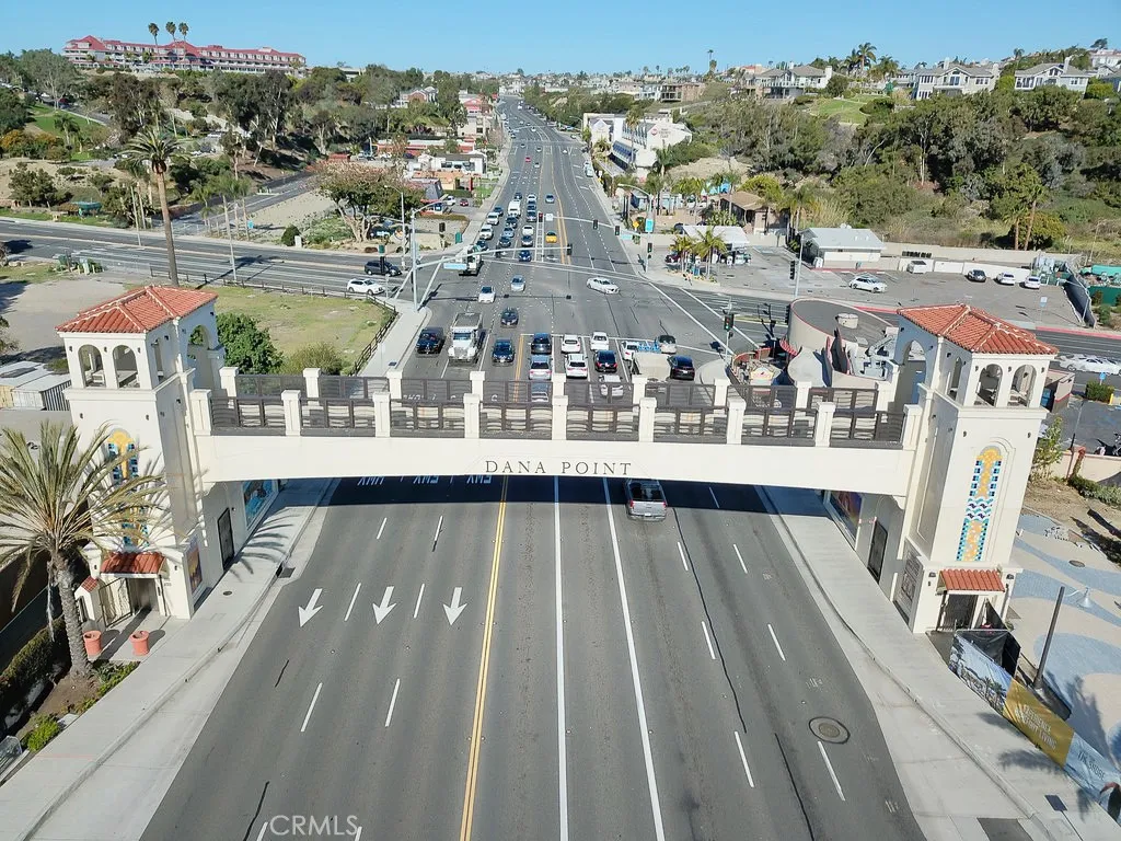 City bridge on PCH adjacent to South Cove community.