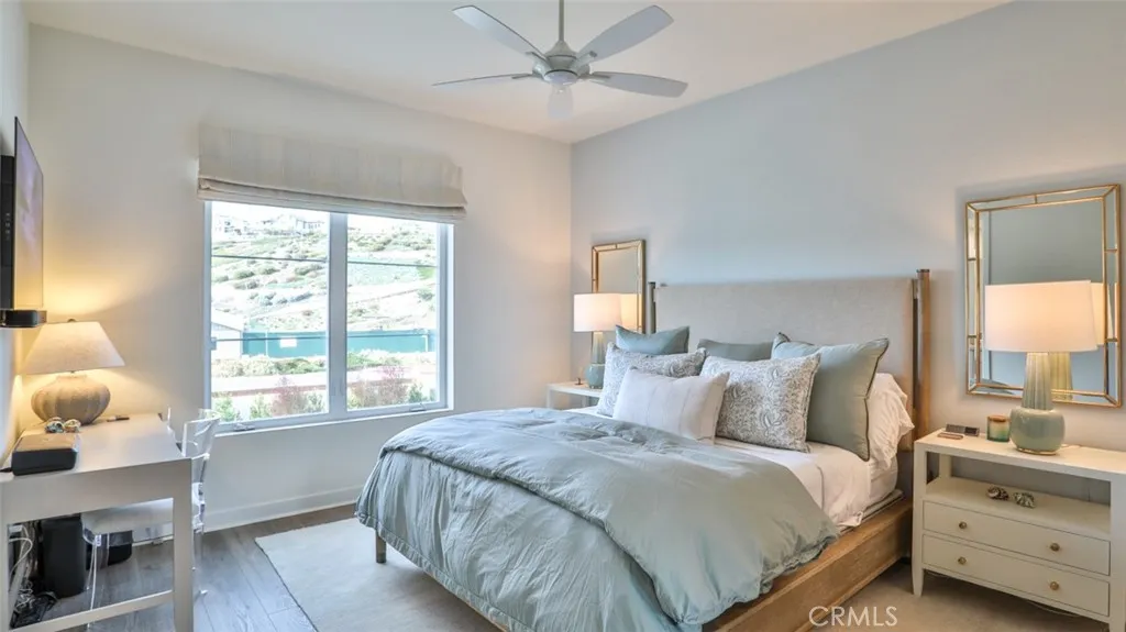 Primary suite feature walk-in closet and luxurious en-suite bath.