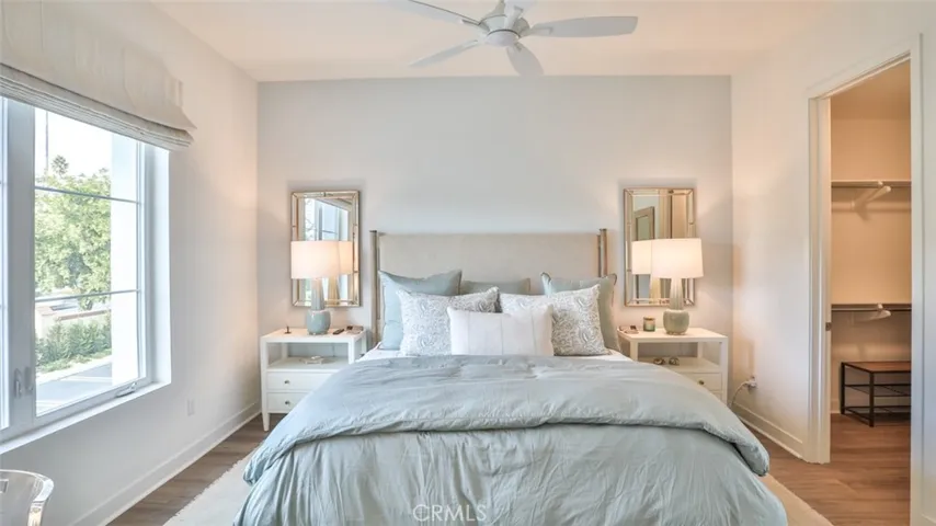 Primary suite feature walk-in closet and luxurious en-suite bath.