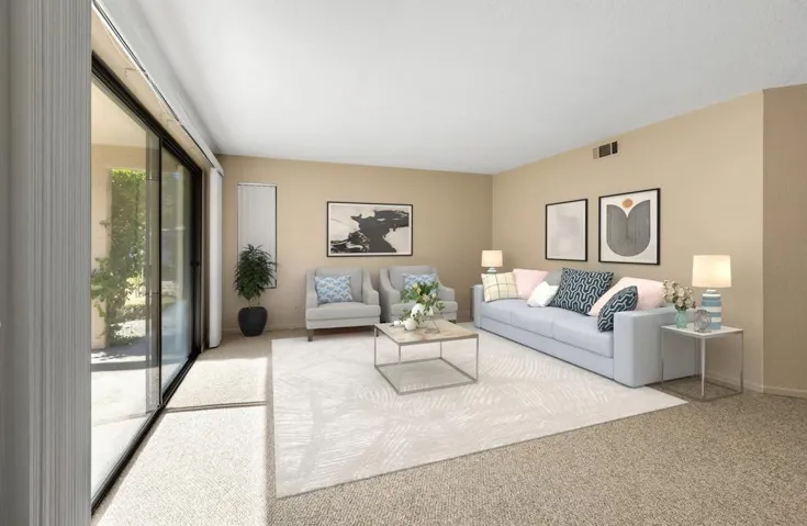Living Room 2 - Virtual Staging