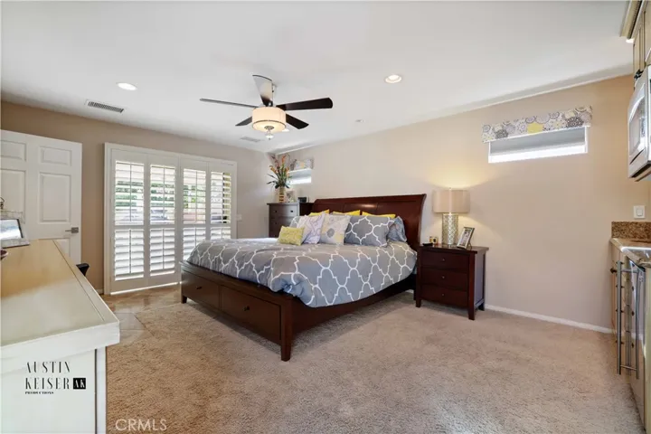 Casita bedroom