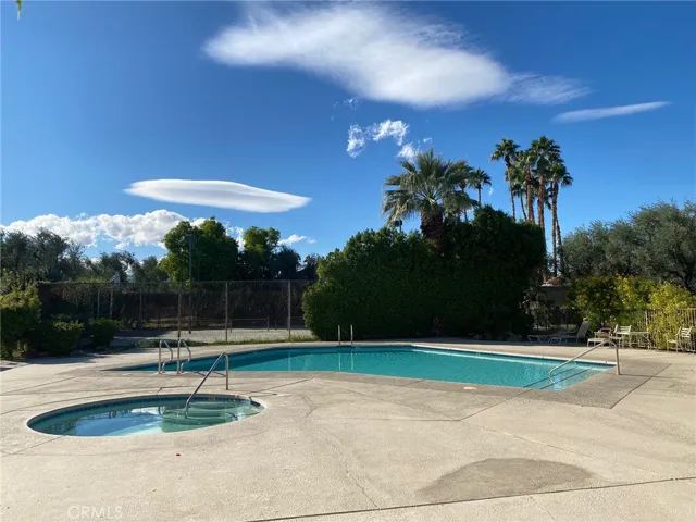 Pool and spa area