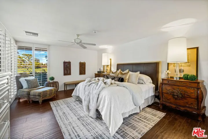 Master bedroom with access to patio and gorgeous views
