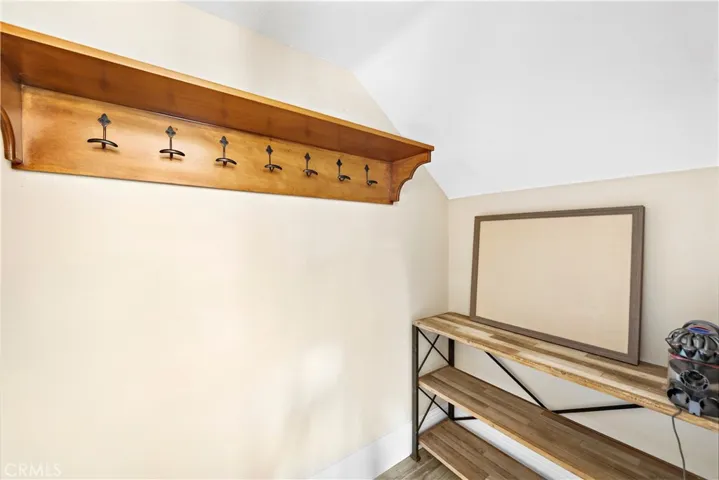 Just add shelves to make this walk-in storage the perfect pantry for your kitchen!