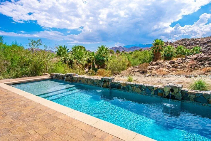 Southridge pool looking south