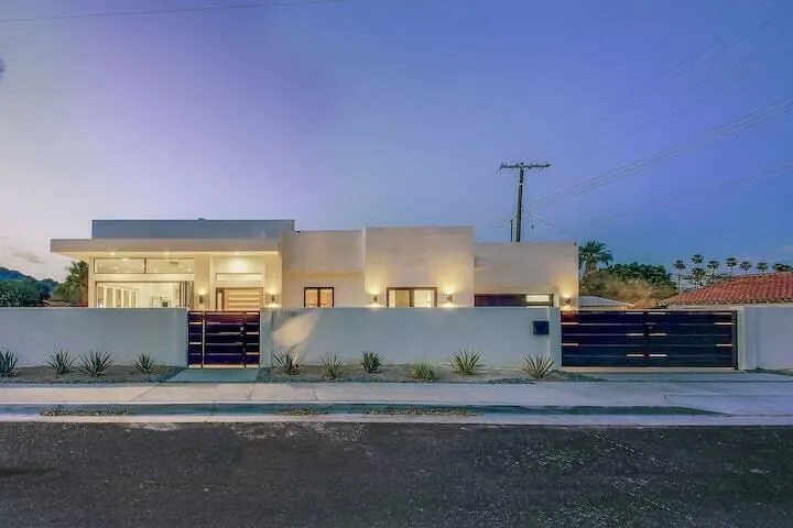 FRONT of the home