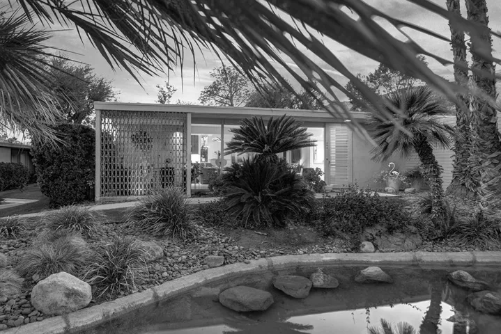 ACROSS STREAM TO UNIT DUSK BW MLS