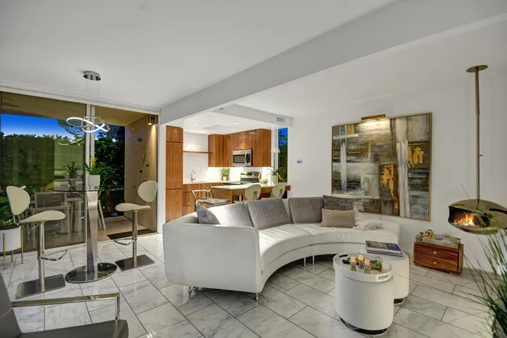 LIVING DINING AND KITCHEN NIGHT MLS