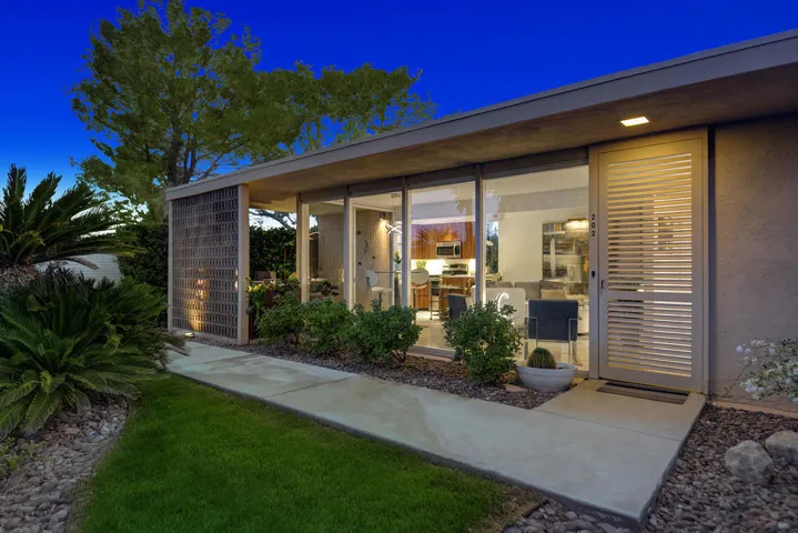 FRONT OF UNIT ANGLED NIGHT MLS