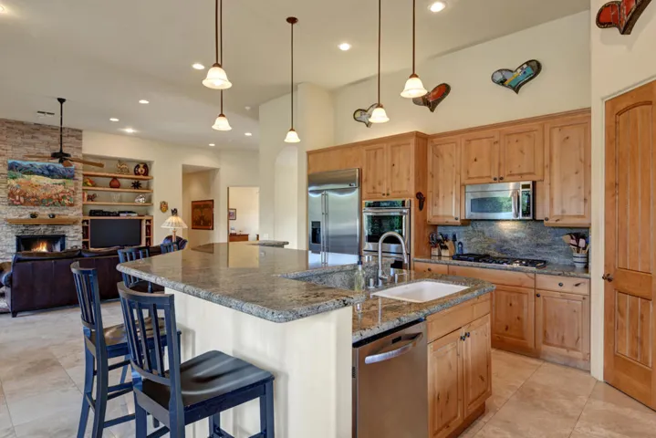 KITCHEN TO LIVING ROOM
