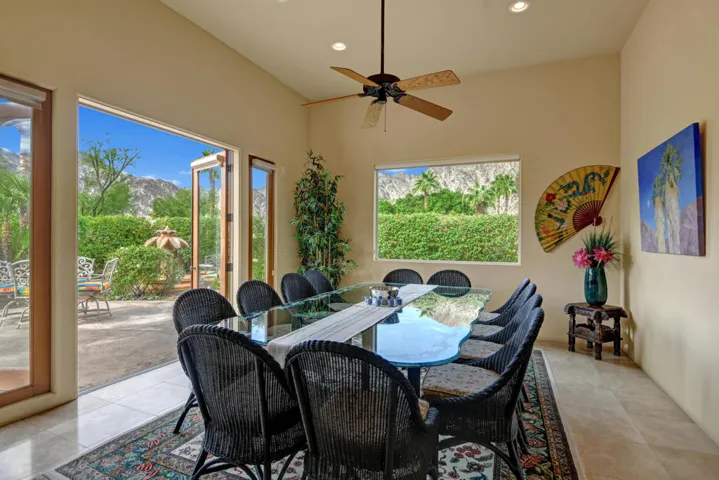 DINING ROOM WITH A VIEW