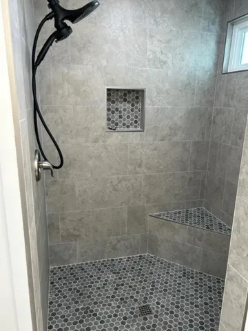 another view of master shower
