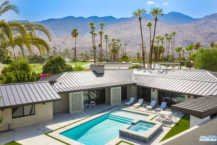House and pool