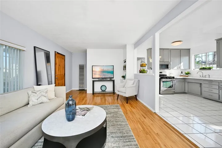 Plenty of space to lounge and entertain inside