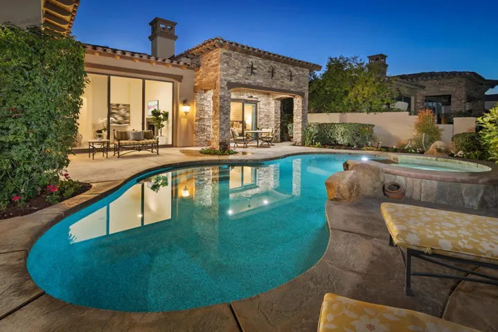 twilight pool