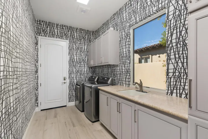 Laundry room entrance