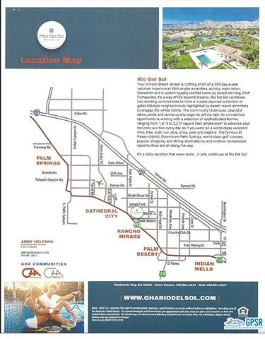 36468 Paseo Del Sol, Cathedral City, California 92234