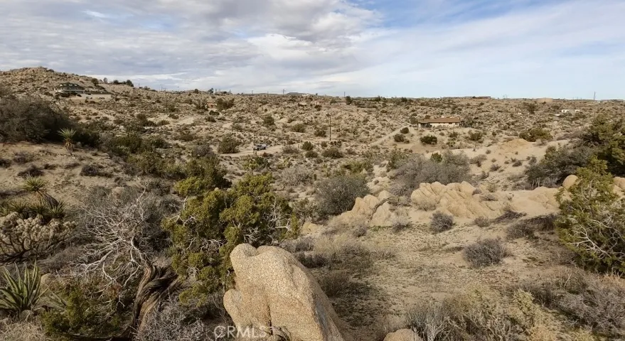 View from parcel looking northwest