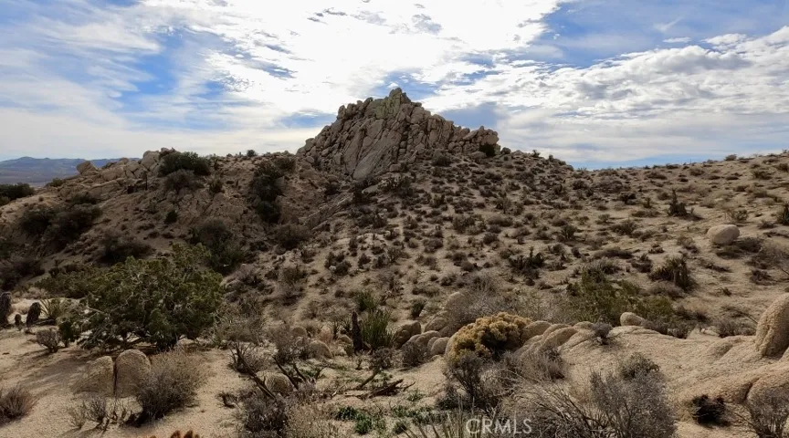 Stunning boulder pile on the south end of the parcel
