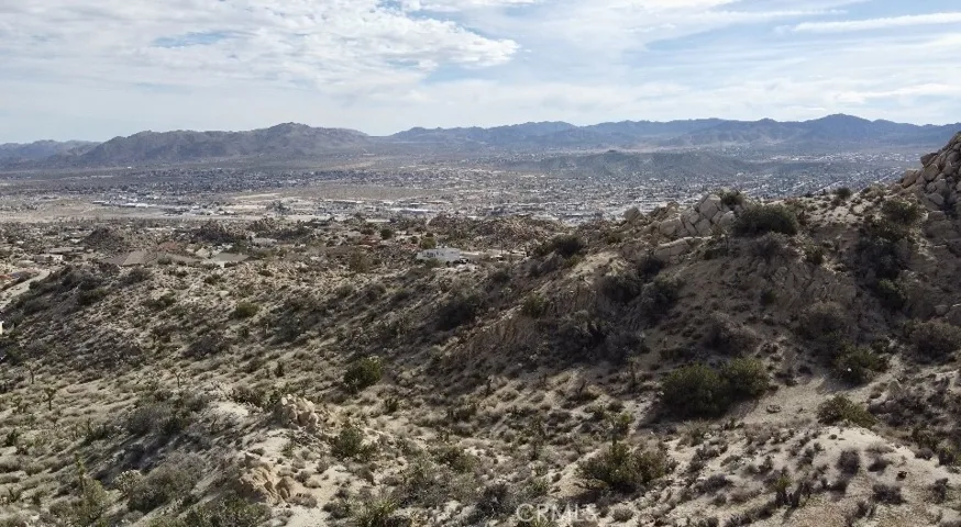 Aerial view looking southeast