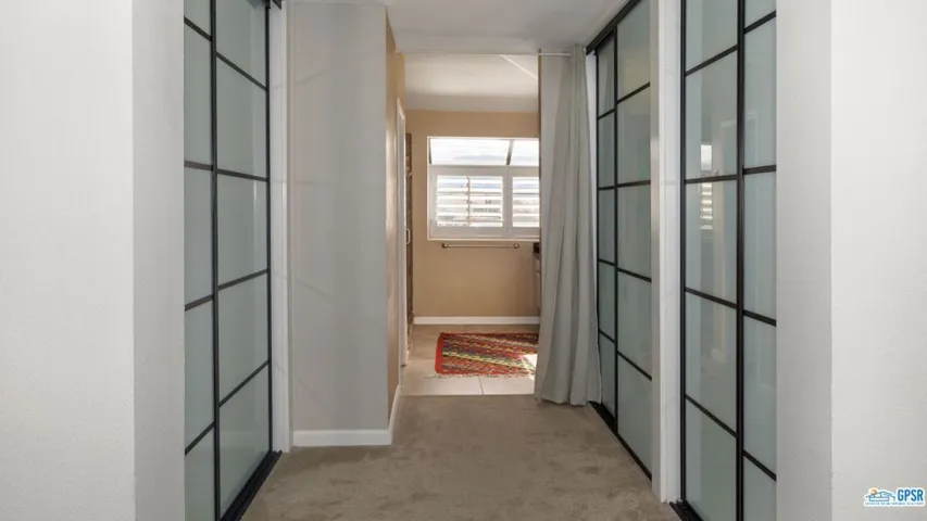 Upgraded closet doors