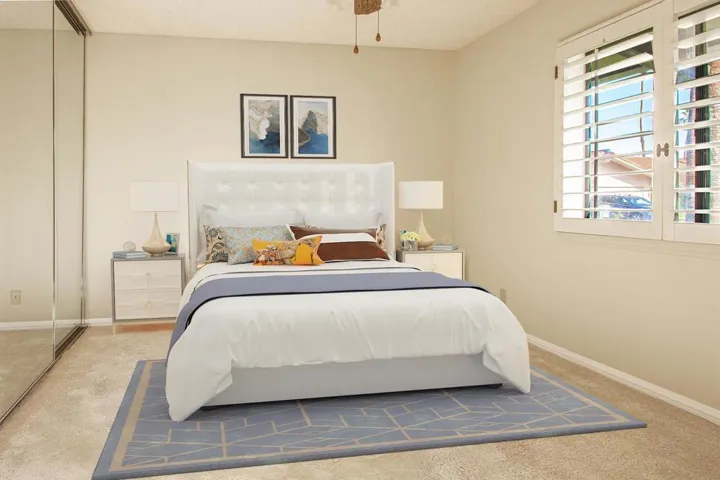 VIRTUAL STAGED 2nd BEDROOM