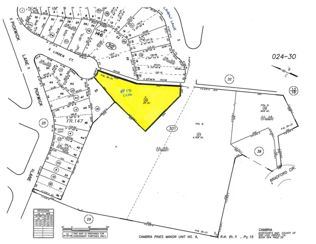 0 Linden Court, Cambria, California 93428