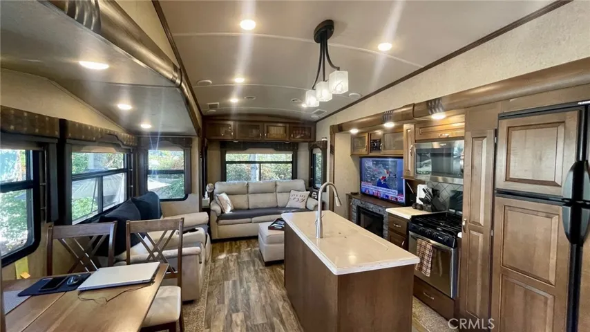 Interior of Fifth Wheel