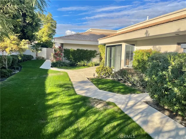 Side Yard from entrance gate