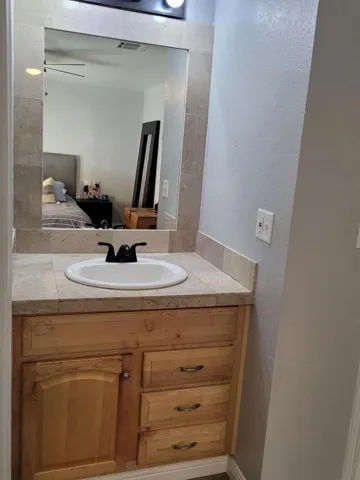 Primary bath vanity